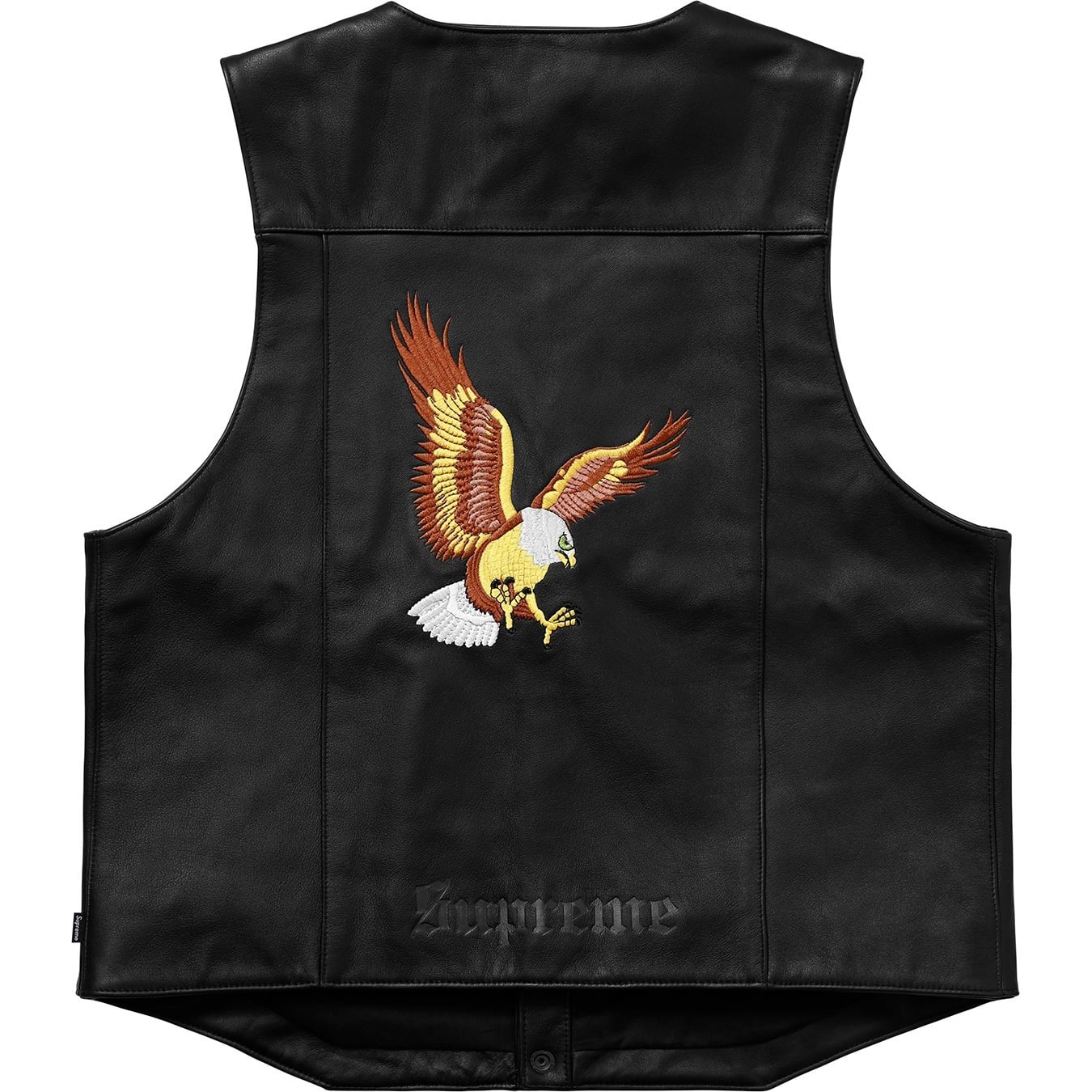 Eagle Leather Vest view 4